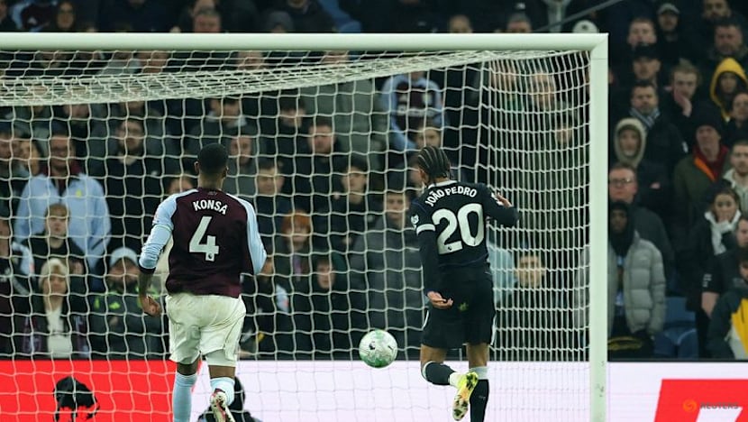 Pedro hat-trick sinks Villa as Chelsea climb into top five