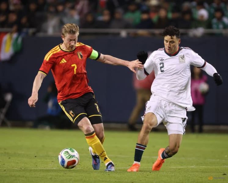 Mexico draw 1-1 with Belgium in Chicago ahead of World Cup