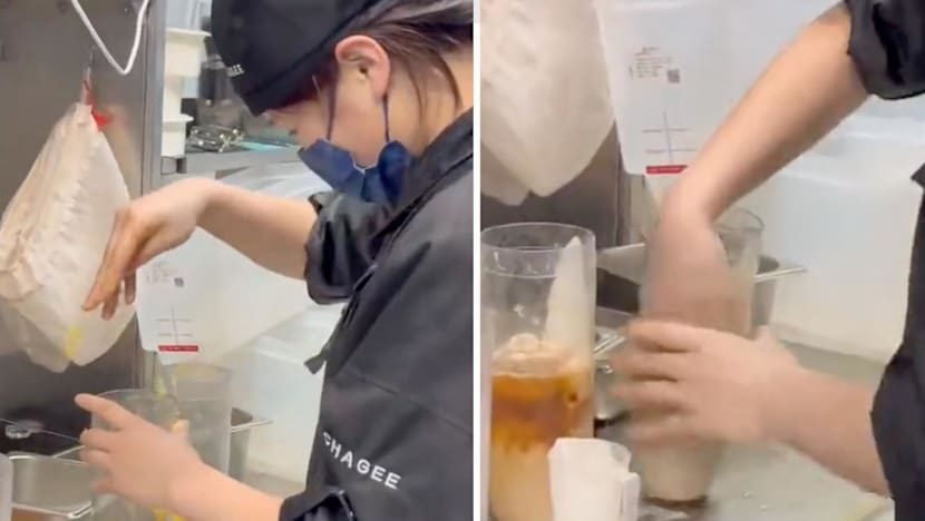 Chagee outlet in Fujian suspended after viral videos show employee preparing drink with bare hands