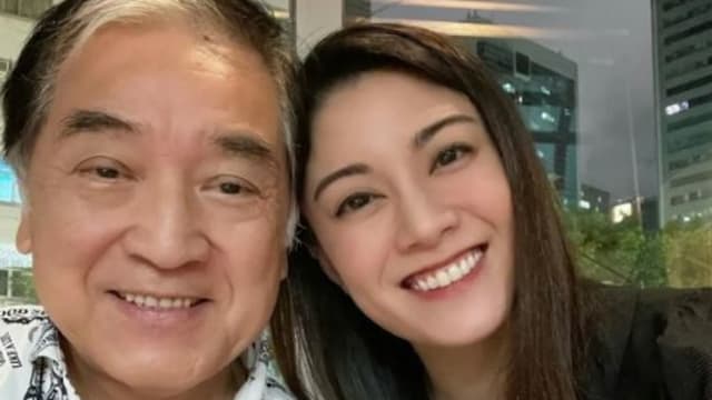 廖碧儿赴加拿大贺父母金婚之喜　这位老戏骨惊喜现身……