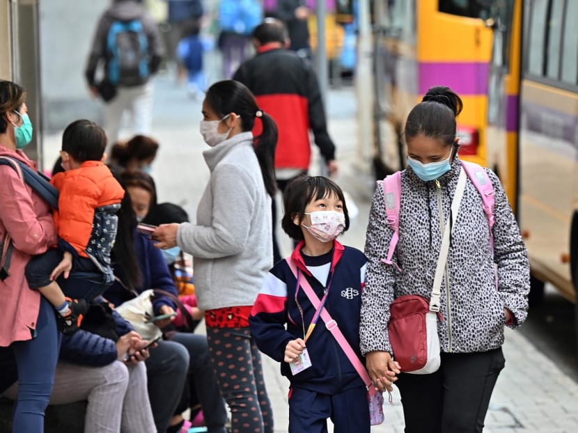 Experts said that children spoke less while wearing masks and missed out on talking with their schoolmates. Experts said that children spoke less while wearing masks and missed out on talking with their schoolmates.