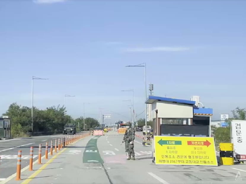 South Koreans living near Korean border unperturbed by rising military tensions South Koreans living near Korean border unperturbed by rising military tensions