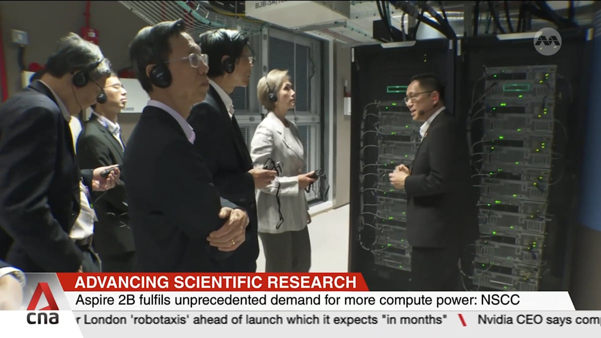 Singapore's new Aspire 2B supercomputer has four times the computing power of its predecessors