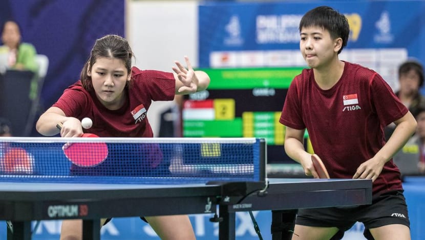 Table Tennis: Singapore crash out in women's doubles semi-finals at SEA Games