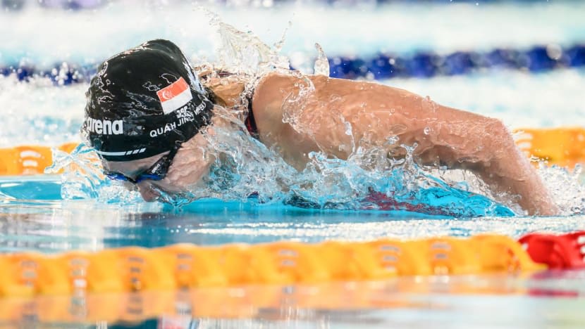Quah Jing Wen pecah rekod gaya kupu-kupu 200m, rangkul pingat emas 
