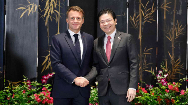 黄循财：法新关系升级为全面战略伙伴 促进多领域深度合作