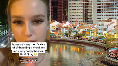 Tourist Loves Boat Quay So Much She Changed Her Flight Twice To Extend Her S'pore Trip