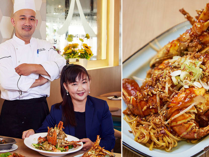 Their delish communal dishes are great for dining in with larger groups.