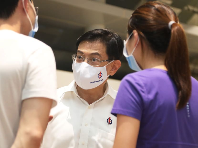 Mr Heng Swee Keat clarified on Thursday that he did not say that Singapore should plan to increase its population to 10 million people, nor did he mention the figure. Mr Heng Swee Keat clarified on Thursday that he did not say that Singapore should plan to increase its population to 10 million people, nor did he mention the figure.