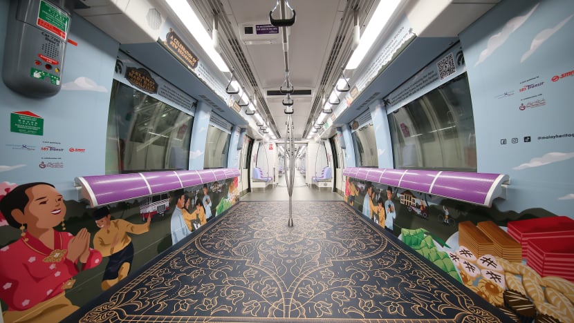 Bas dan MRT dengan tema Hari Raya, bangkitkan suasana meriah musim perayaan