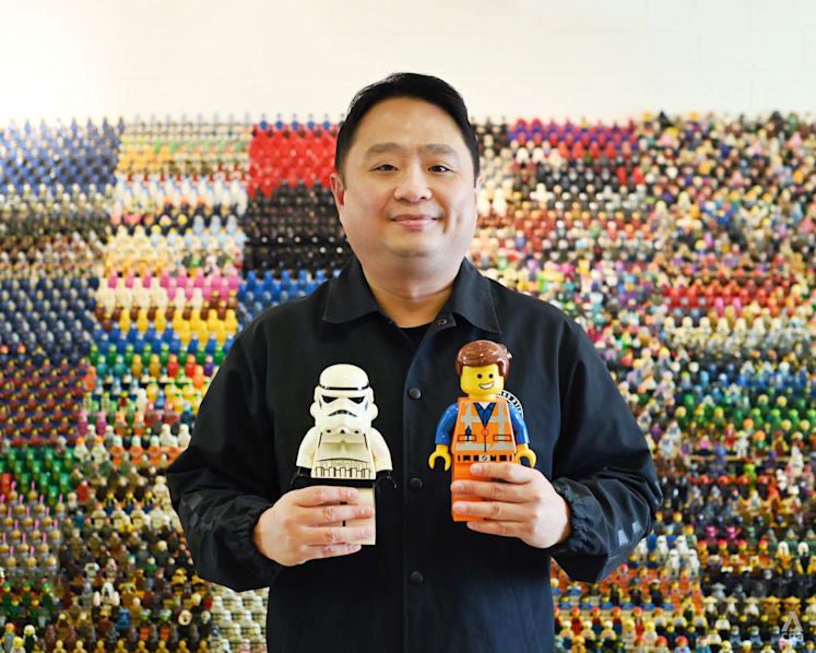 This Singaporean Lego collector has over 6,000 Minifigures packed into his four-room HDB flat