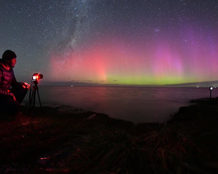 Severe solar storm creates dazzling auroras across the world