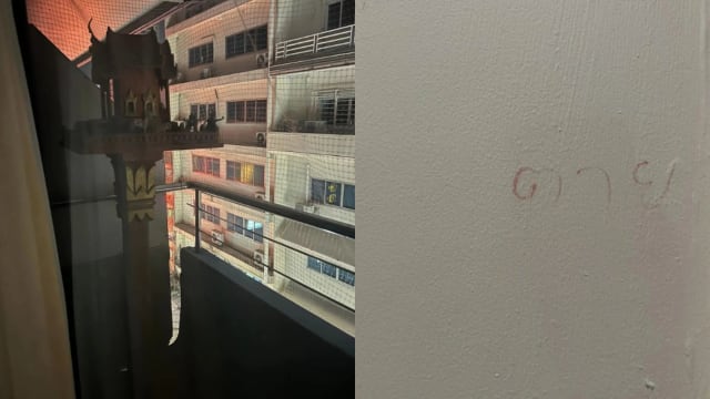 墙上出现神秘脚印和“诅咒” 男子入住曼谷酒店半夜吓醒