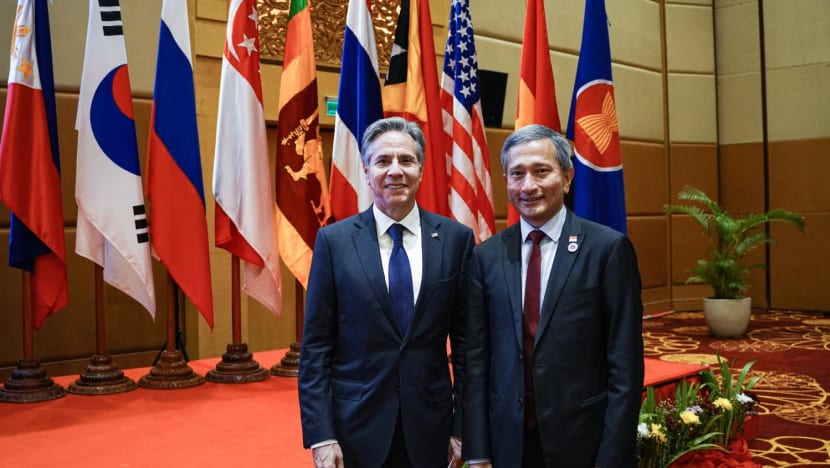 Vivian Balakrishnan encourages all sides to build 'strategic trust' following recent Taiwan Straits developments Vivian Balakrishnan encourages all sides to build 'strategic trust' following recent Taiwan Straits developments