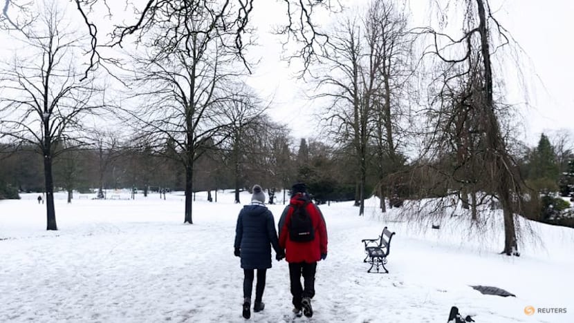 Snow, freezing temperatures force cancellation of games in Germany, England