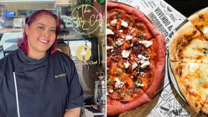 ‘I’m Not Fat, I’m Fluffy,’ Says Pink-Haired Chef At Pizzeria Selling Colourful Sourdough Pizza