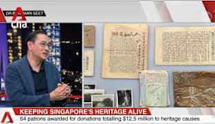 64 patrons awarded for collectively contributing S$12.5m for heritage causes