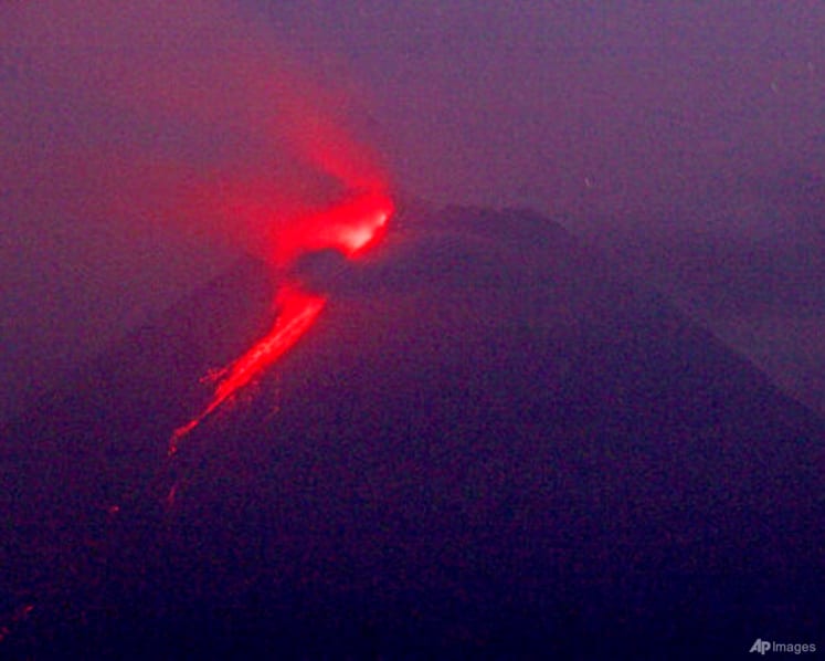 Lava streams from Indonesia's Mount Merapi in new eruption 