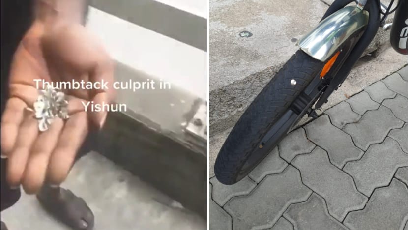 Police investigating complaints of thumbtacks found scattered across pavements in Yishun
