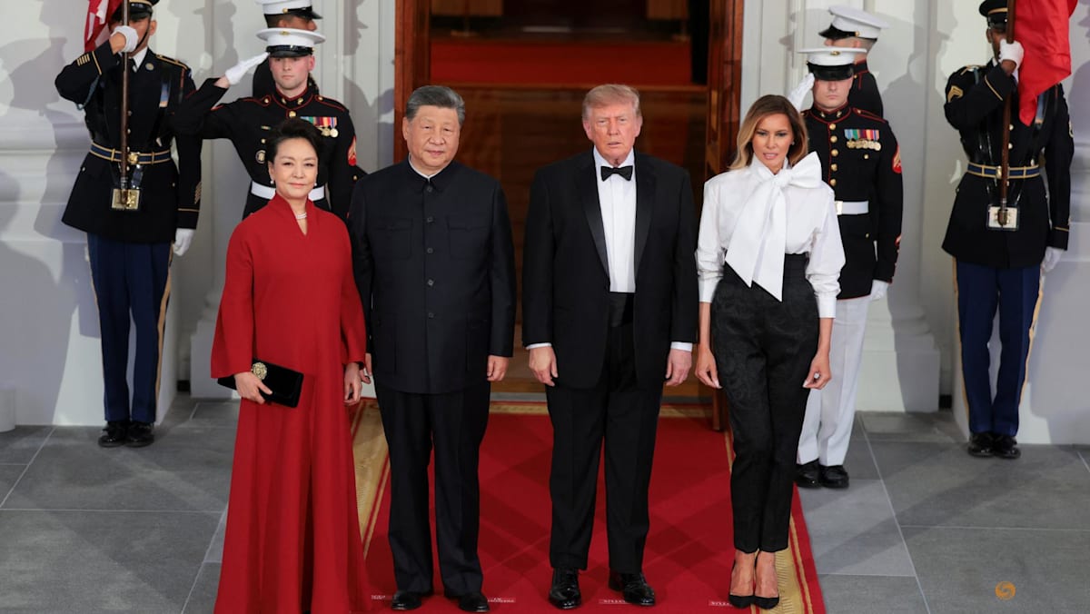Trump's state dinner for Xi features sea bass and a long list of tech titans