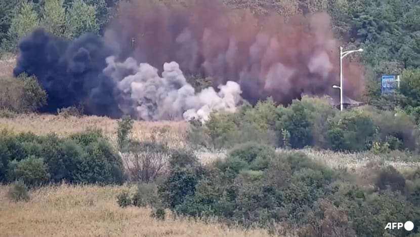 Commentary: Why did North Korea blow up roads linking it with the South? 
