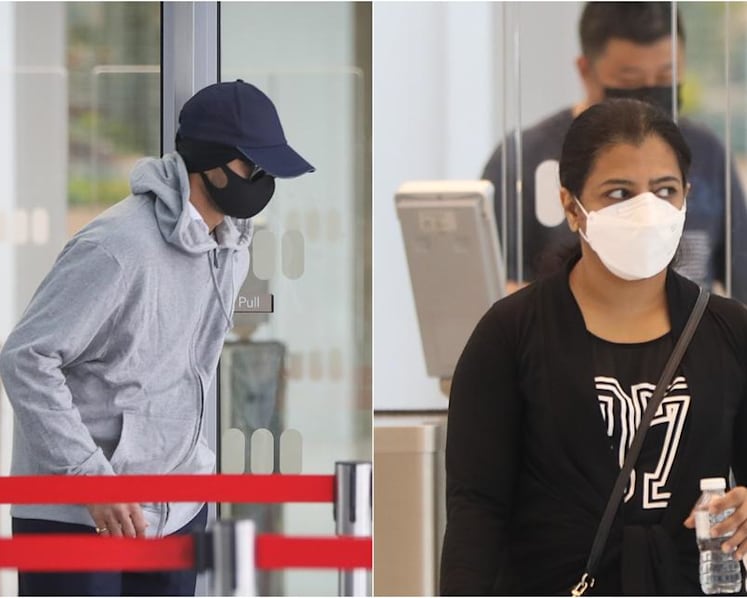 Man gets jail for leaving hotel room during stay-home notice to get food from woman he took flight with