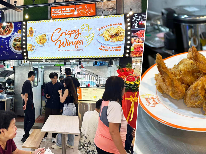 Chai Chee western food stall sells crispy fried chicken wings at just $1 each