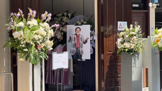 林益民出殡 逾50名亲友为他送行