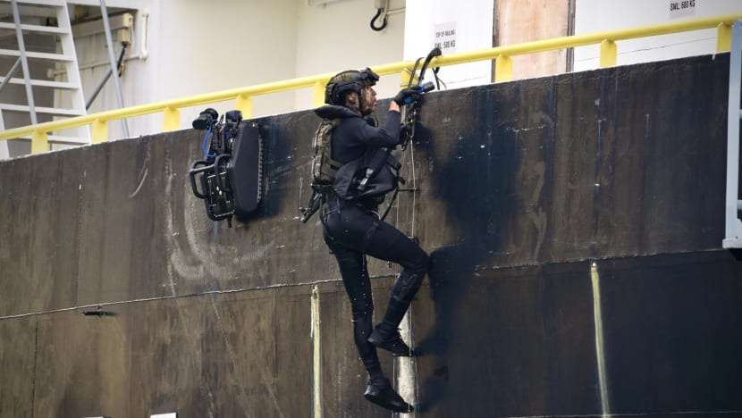 Waterproof drone, hull climbing robot now part of Police Coast Guard arsenal in tackling maritime threats