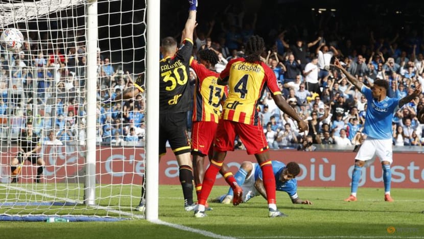 Di Lorenzo goal earns leaders Napoli 1-0 win over lowly Lecce
