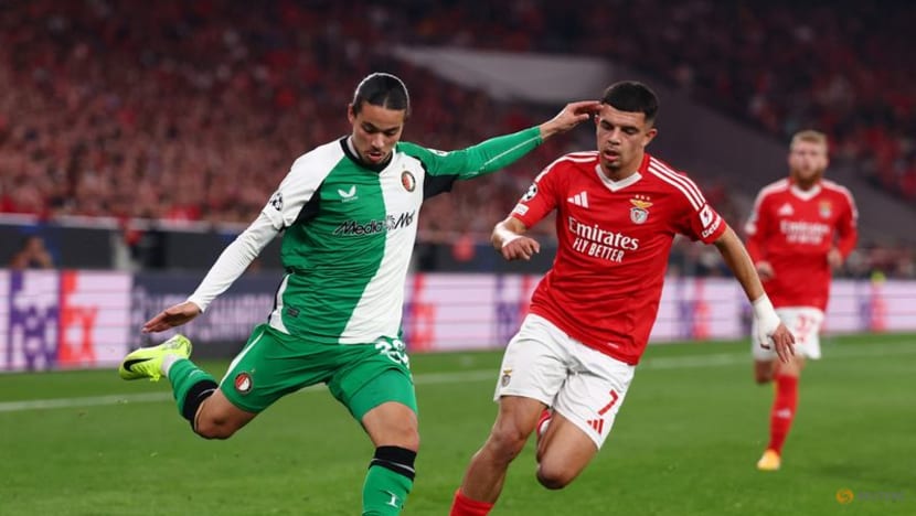 Milambo at the double as Feyenoord surprise Benfica