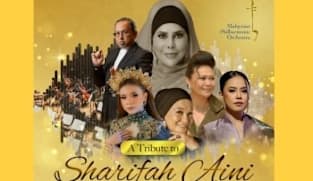 Orkestra Filharmonik Malaysia anjur konsert penghargaan Sharifah Aini pada 6 Jun