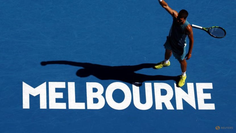 Don't beat me, Alcaraz advises breakout teen trio