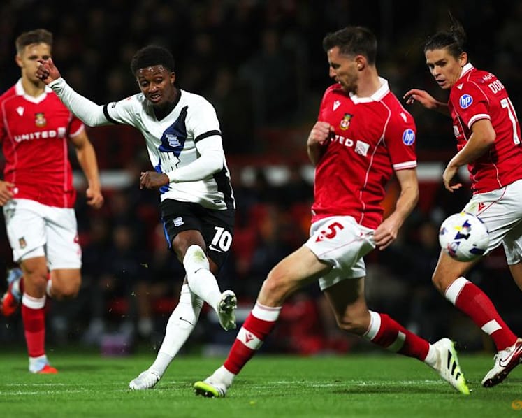 Wrexham and Birmingham share spoils in Hollywood derby