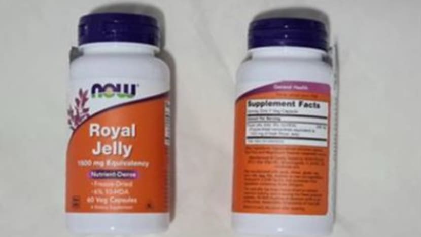 Batches of Now Foods’ royal jelly capsules recalled over presence of banned antibiotic