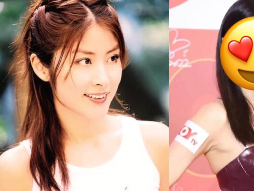 Kelly Chen Stuns In Low-Cut Red Dress; Netizens Ask "How Is She 50?"