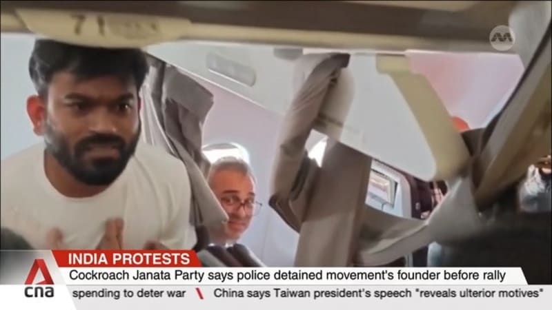 New Delhi under lockdown as police clamp down on protests, detain Cockroach Party founder