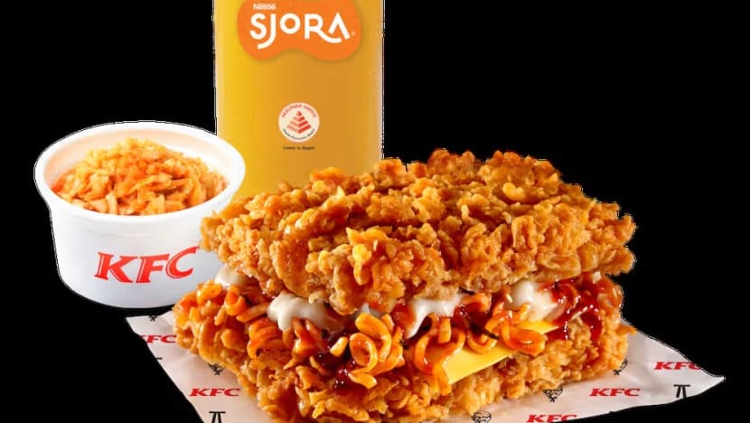 KFC kolaborasi dengan mi segera pedas Korea Samyang Buldak tawar menu terhad KFC kolaborasi dengan mi segera pedas Korea Samyang Buldak tawar menu terhad