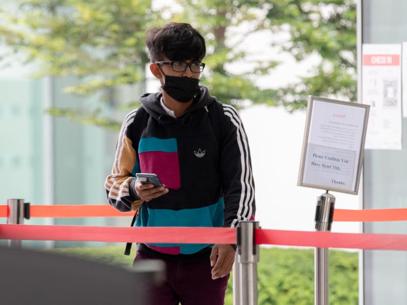 Johanizam Johari at the State Courts on March 25, 2022.