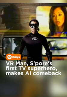 The VR Man reboot we never knew we needed. #8dayssgLocalEnt  #8dayssg #VRMan #throwback #superhero 