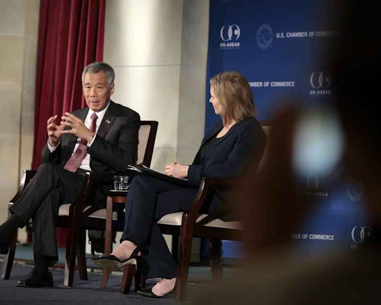 PM Lee urges US business leaders to throw their weight behind the TPP