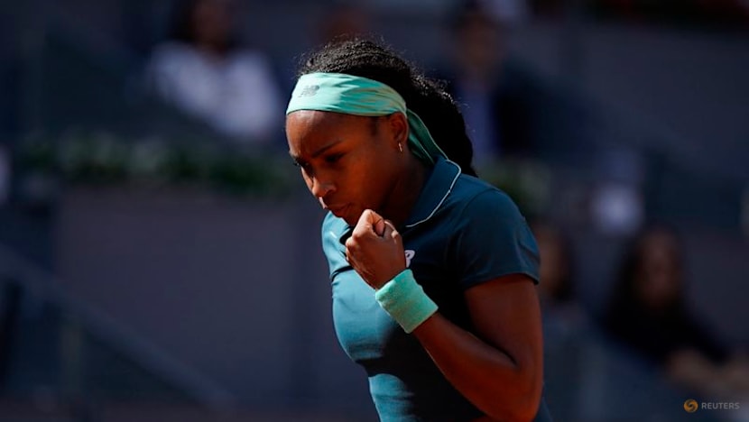 Gauff battles through illness to reach Madrid Open last 16