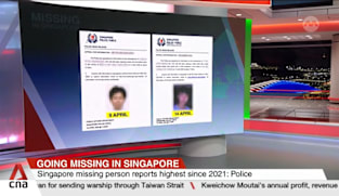 About 1,450 missing person reports made in Singapore last year, mostly youths or seniors