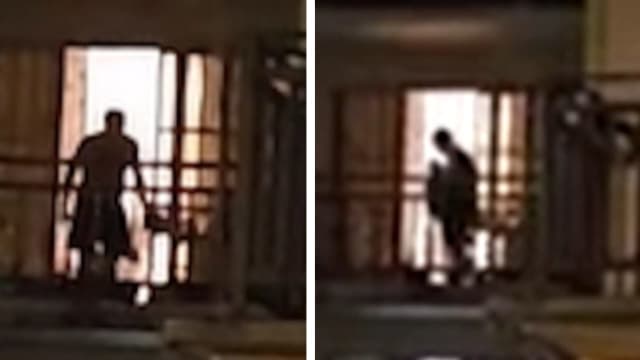生气打破玻璃杯 祖父作状要丢孙子下楼被捕
