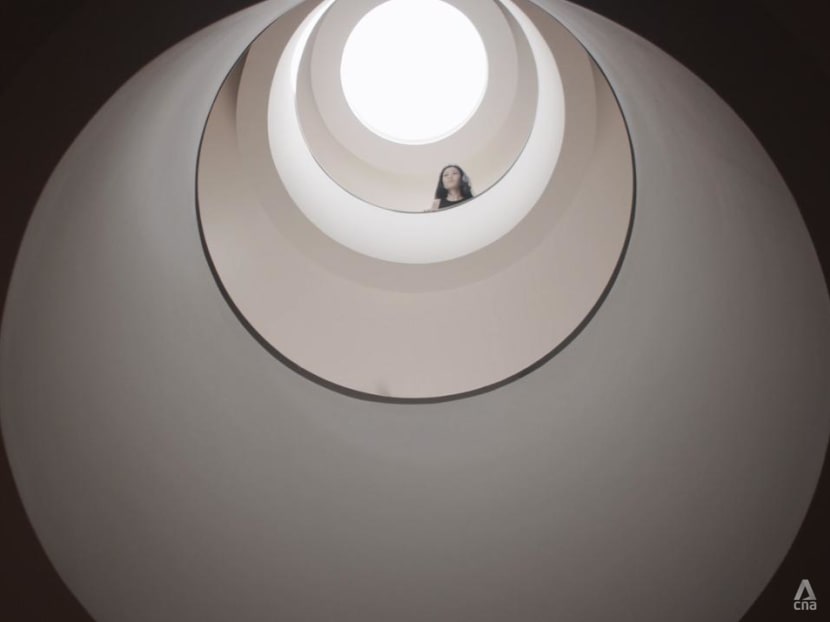 A Singapore house with its own ‘waterfall’ and basement walk-in wine cellar