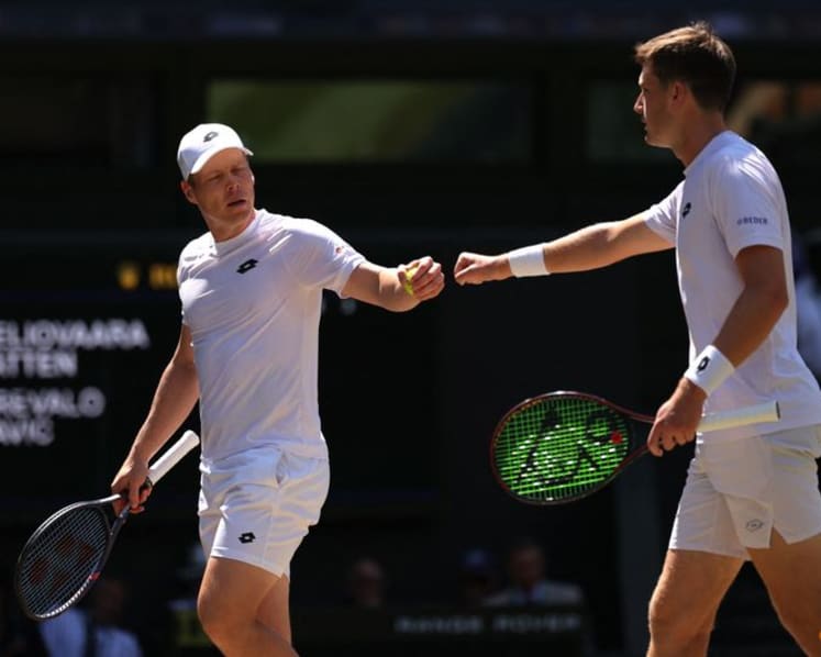 Patten, Heliovaara win second Wimbledon men's doubles title
