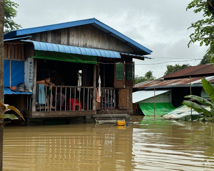 Double whammy for Myanmar residents facing floods, as help from military dwindles