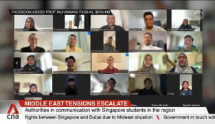 Authorities in contact with Singapore students in Middle East