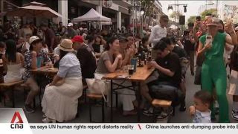 Residents fill the streets of Joo Chiat for performances, activities in district's car-free day 