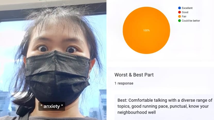 #trending: 26-year-old 'spinster' goes on 7km run for first date, sends online form after for date to give feedback